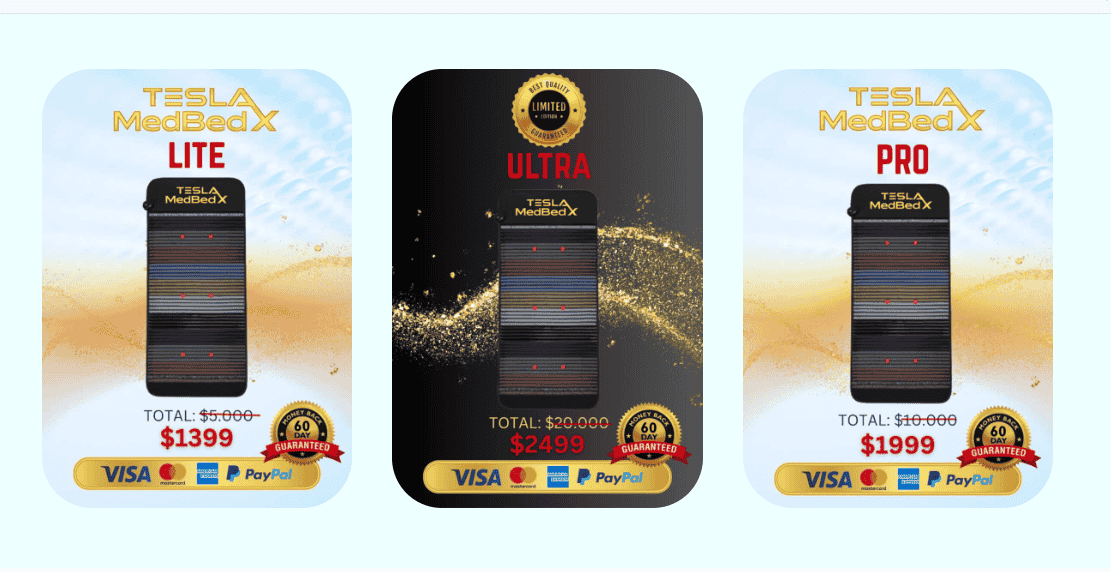 TeslaMedBedX  order 